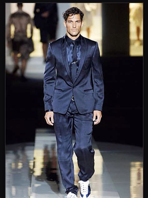 david gandy runway.